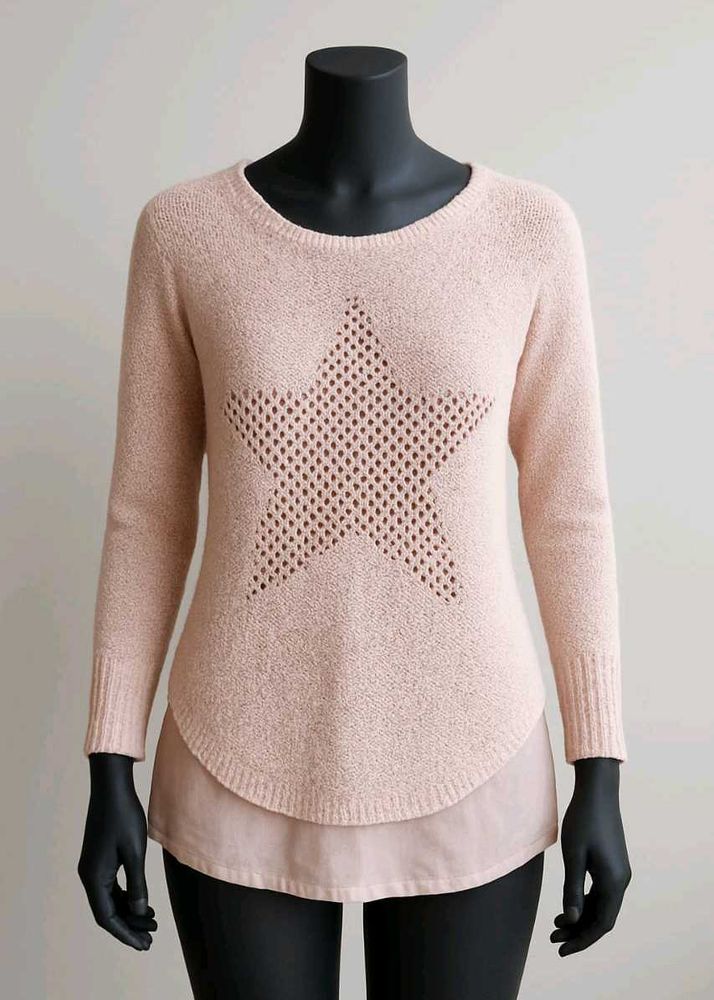 Star Detail High Low Top