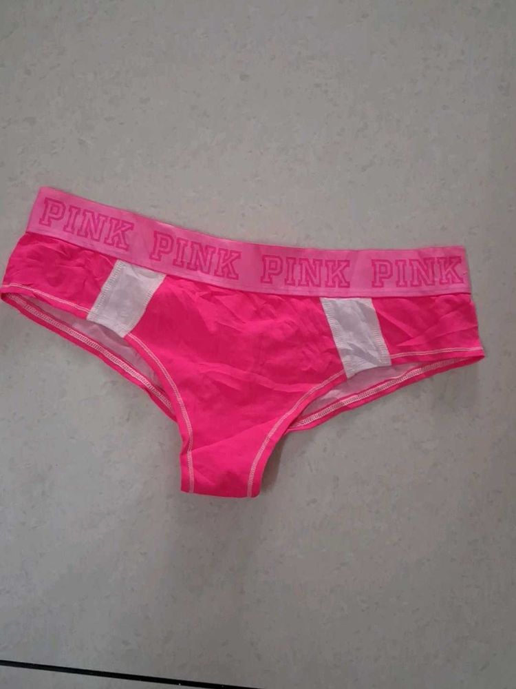 M Pink Victoria's Secret Briefs
