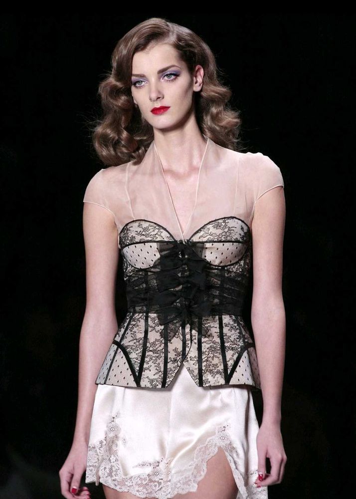 🖤Christian Dior Boutique Lace Corset Bustier🖤