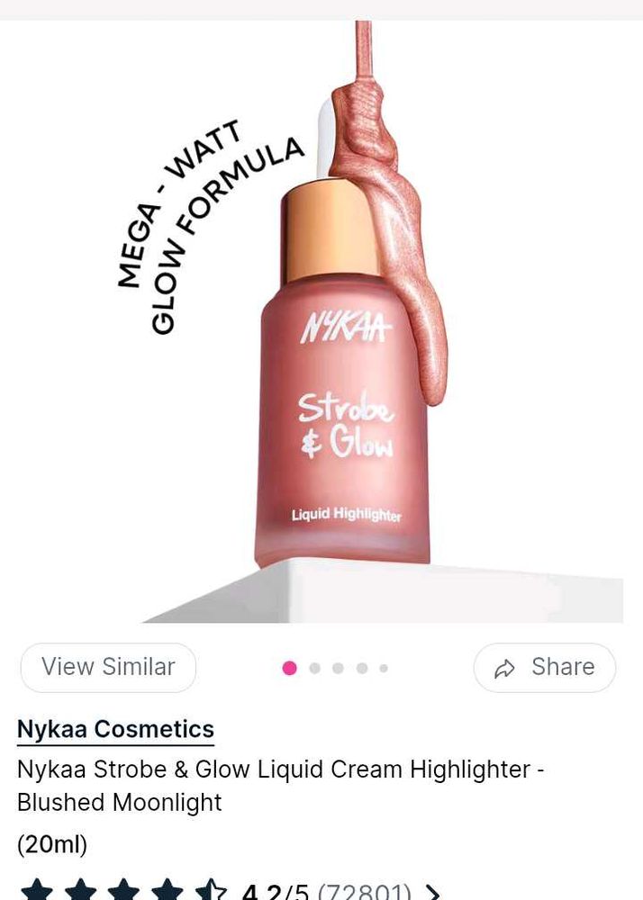 Nykaa Strobe &amp; Glow Liquid Highlighter