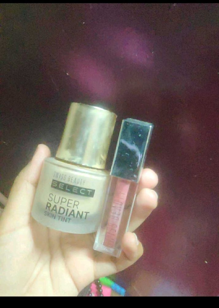 Swiss Beauty Skin Tint &amp; Lip Gloss
