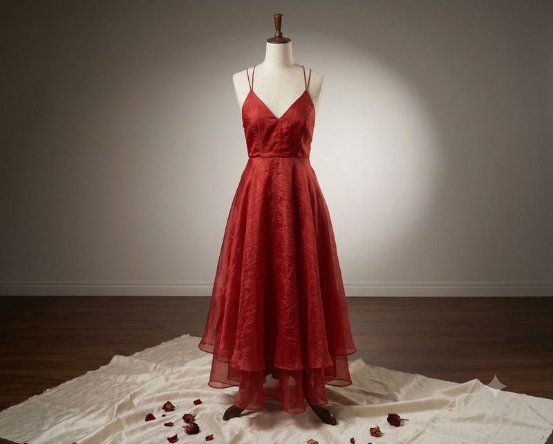 Red date dress (Imported from Thailand) ( for prom