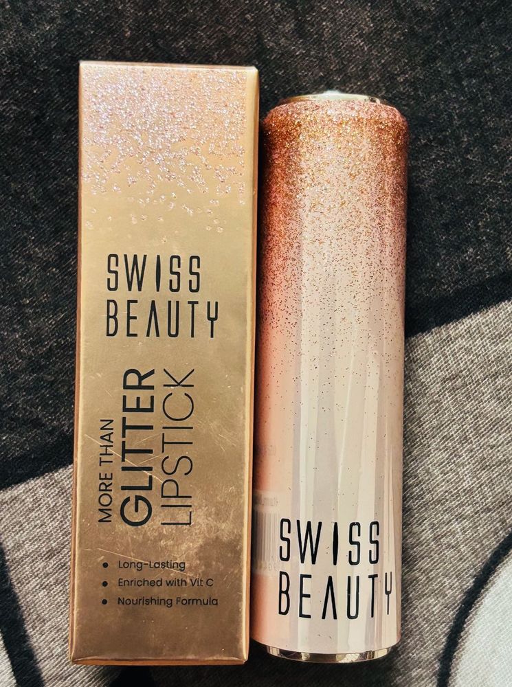Swiss Beauty Glitter Lipstick