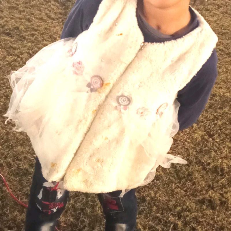 Cute Girl's Vest with Unique Design