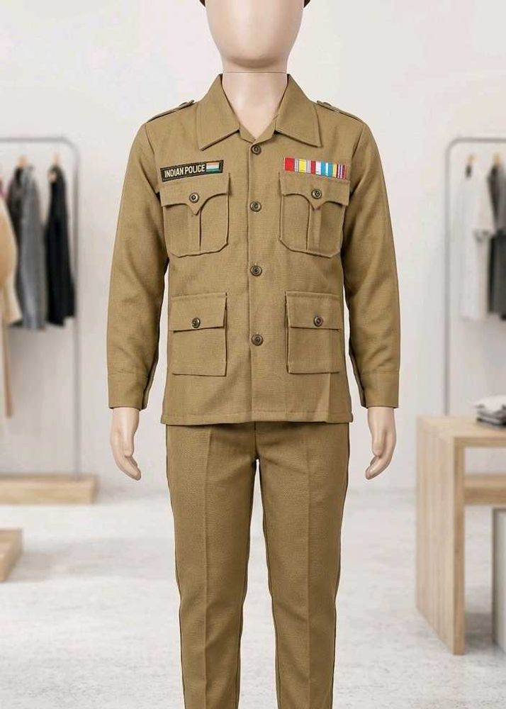 Kids Indian Police Uniform