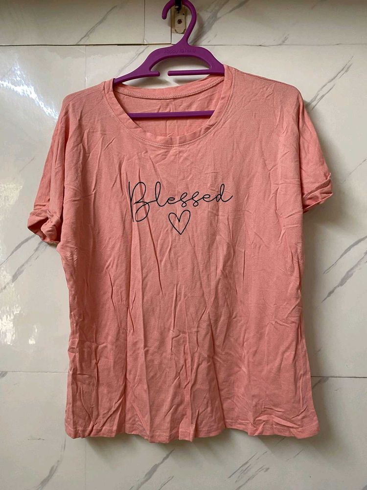 casual tshirt Which Can Be Worn On Denim