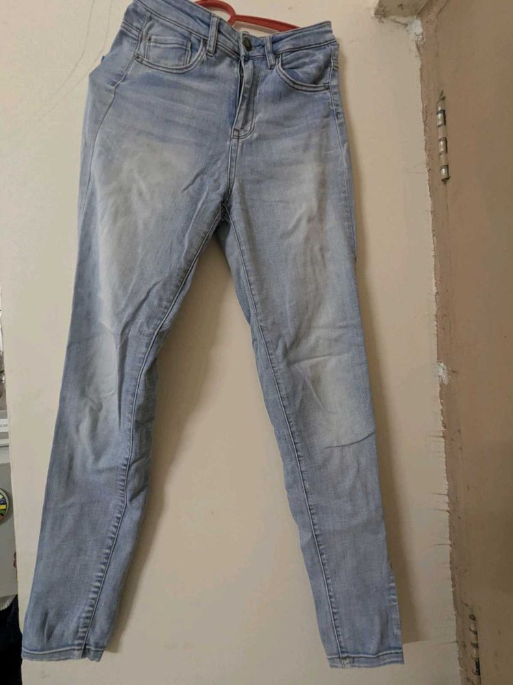 Light Wash Denim Jeans