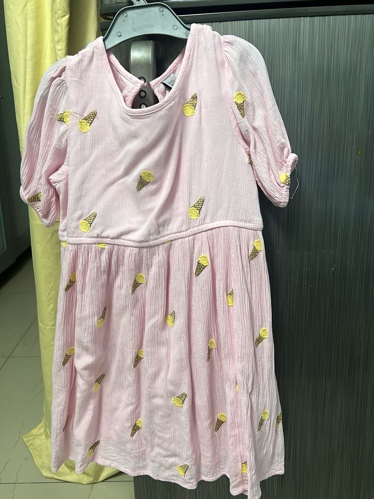 Cute Pink Ice Cream Dress