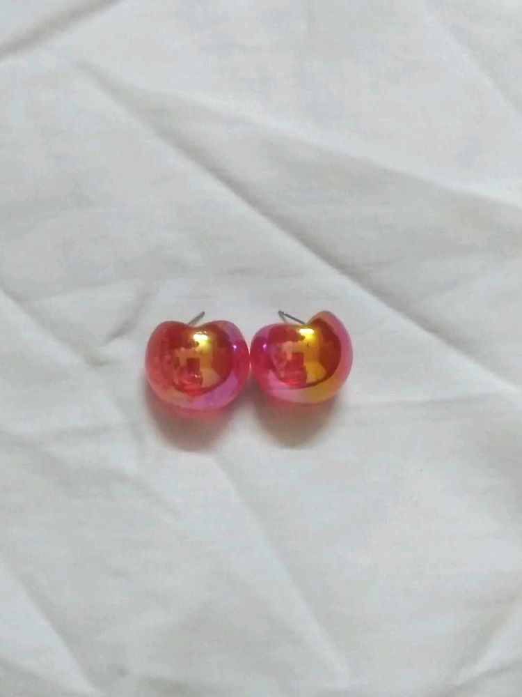 glass earrings 💕