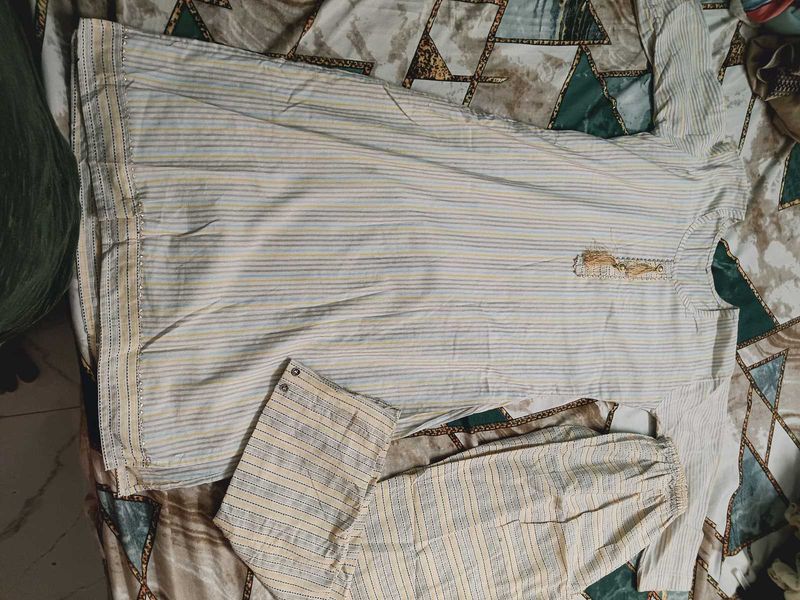 Striped Kurta Set