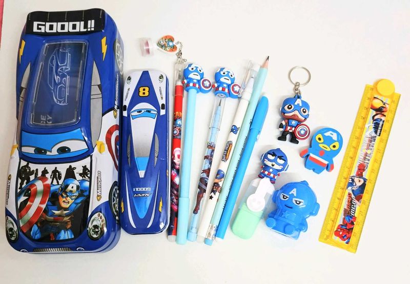 Avengers Captain America Stationery Mix Combo