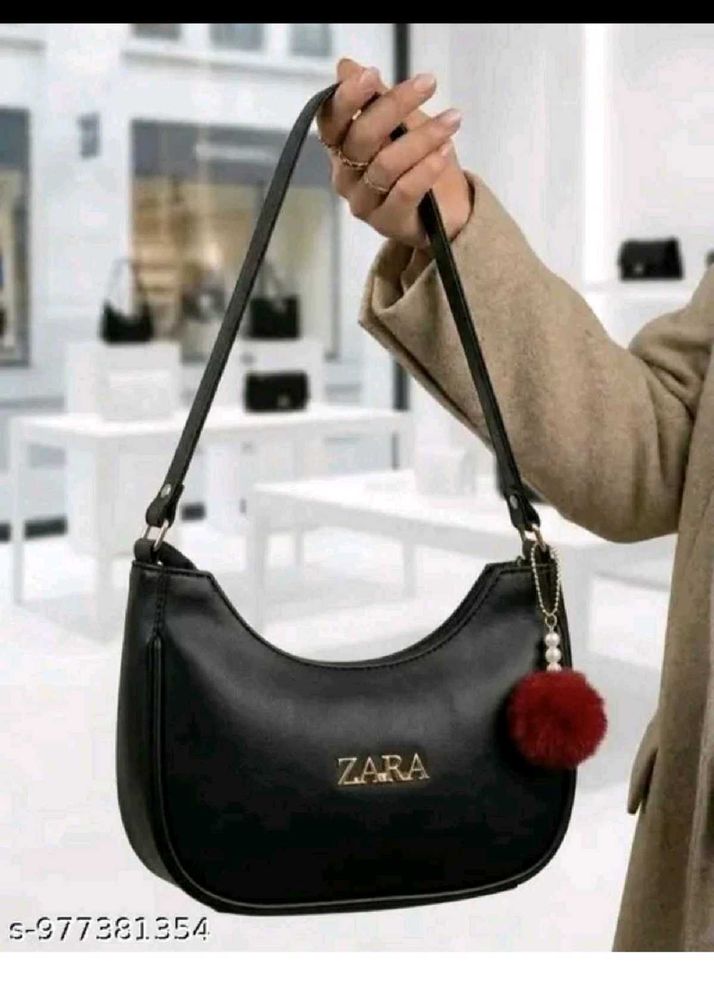 Stylish Black Zara Hobo Bag