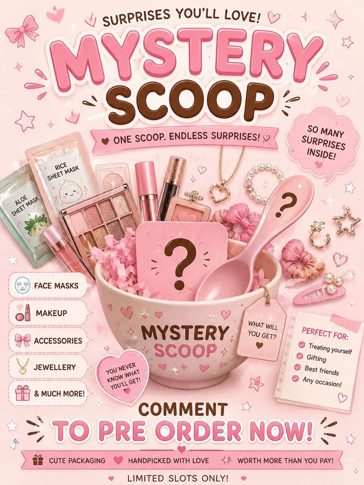 Pre order Mystery Scoop