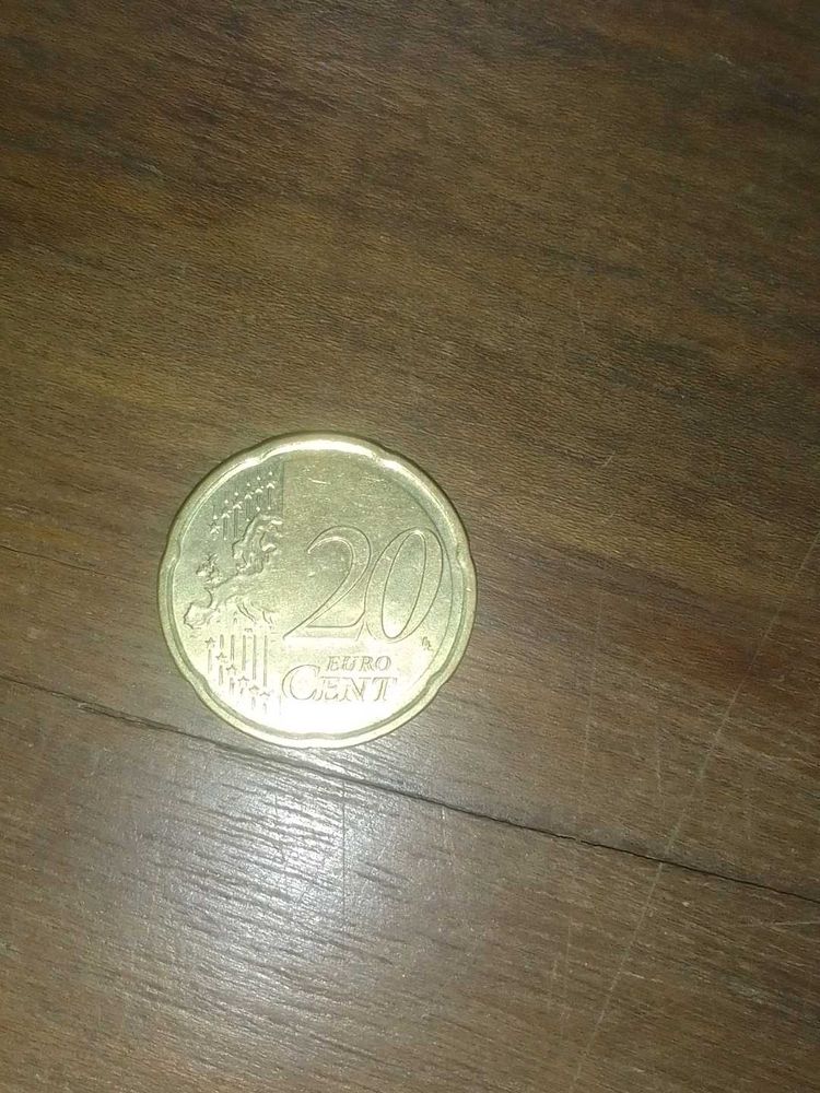 20 Euro Cent Rupees