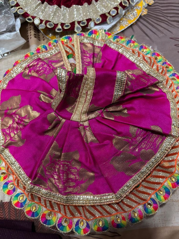 Beautiful Pink &amp; Gold Dress