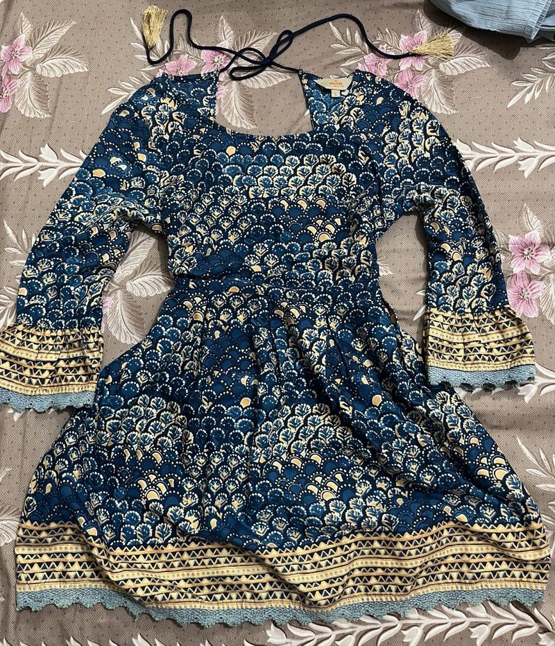 Bohemian Print Maxi Dress