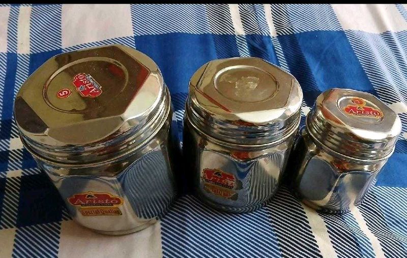 Aristo Stainless Steel Containers Set