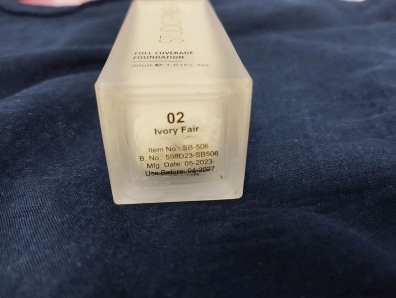 Swiss Beauty 02 Ivory Fair Foundation