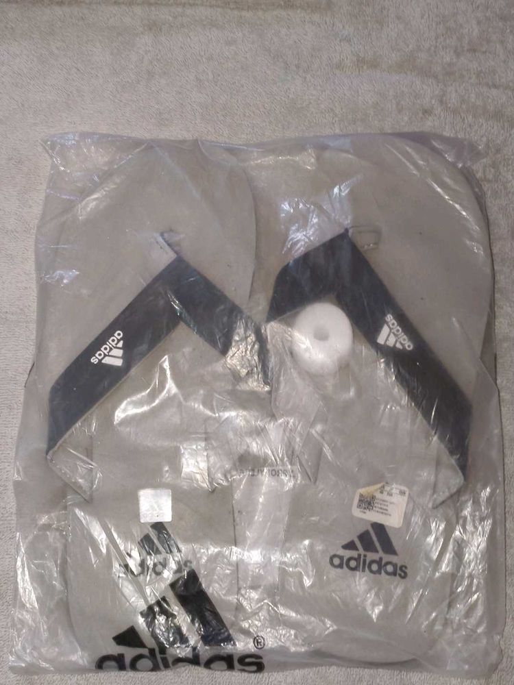 Adidas Flip Flops Men Grey &amp; Black