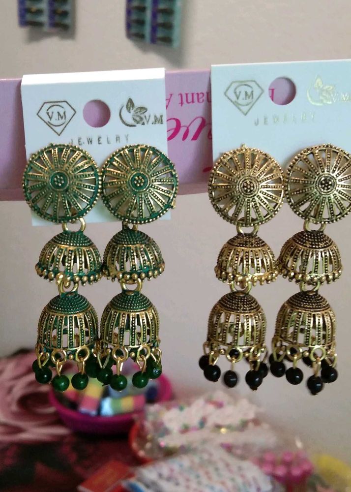 Beautiful Jhumka Earrings