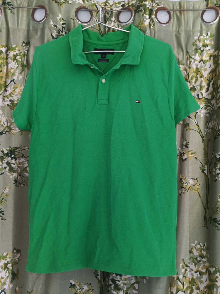 Tommy Hilfiger Green Polo Shirt
