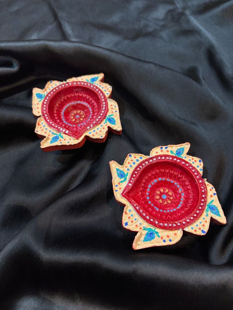Decorative Diya Set Of 4
