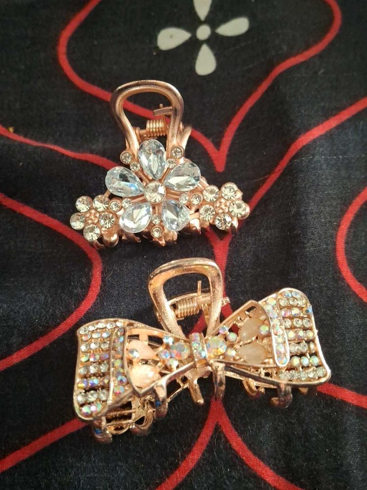 Sparkling Hair Claw Clips (Set of 2)