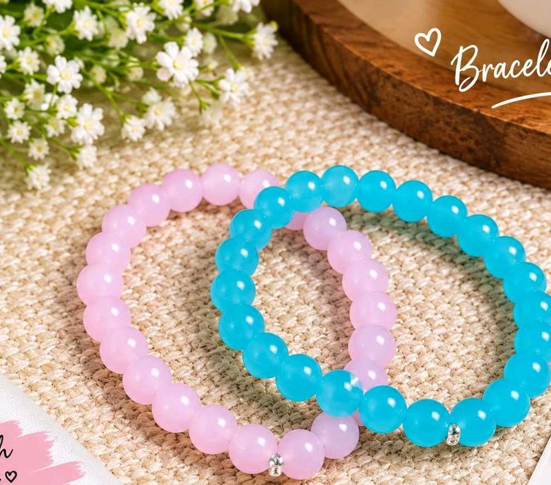 Set of 2 Beaded Bracelets