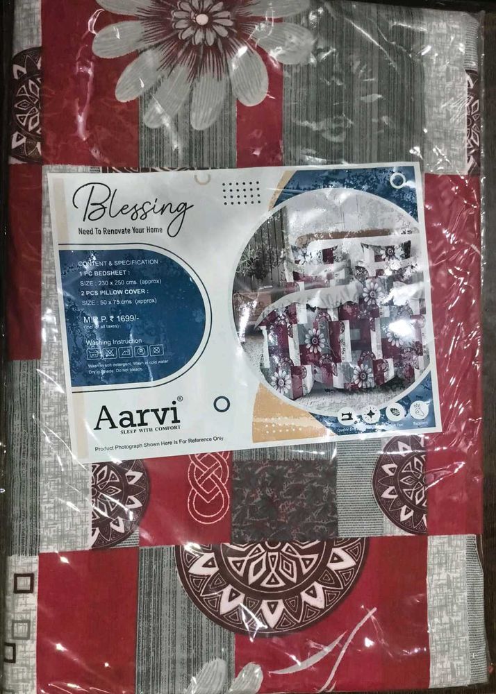 Aarvi Bedsheet Set