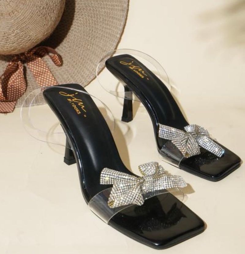Bow Detail Heels