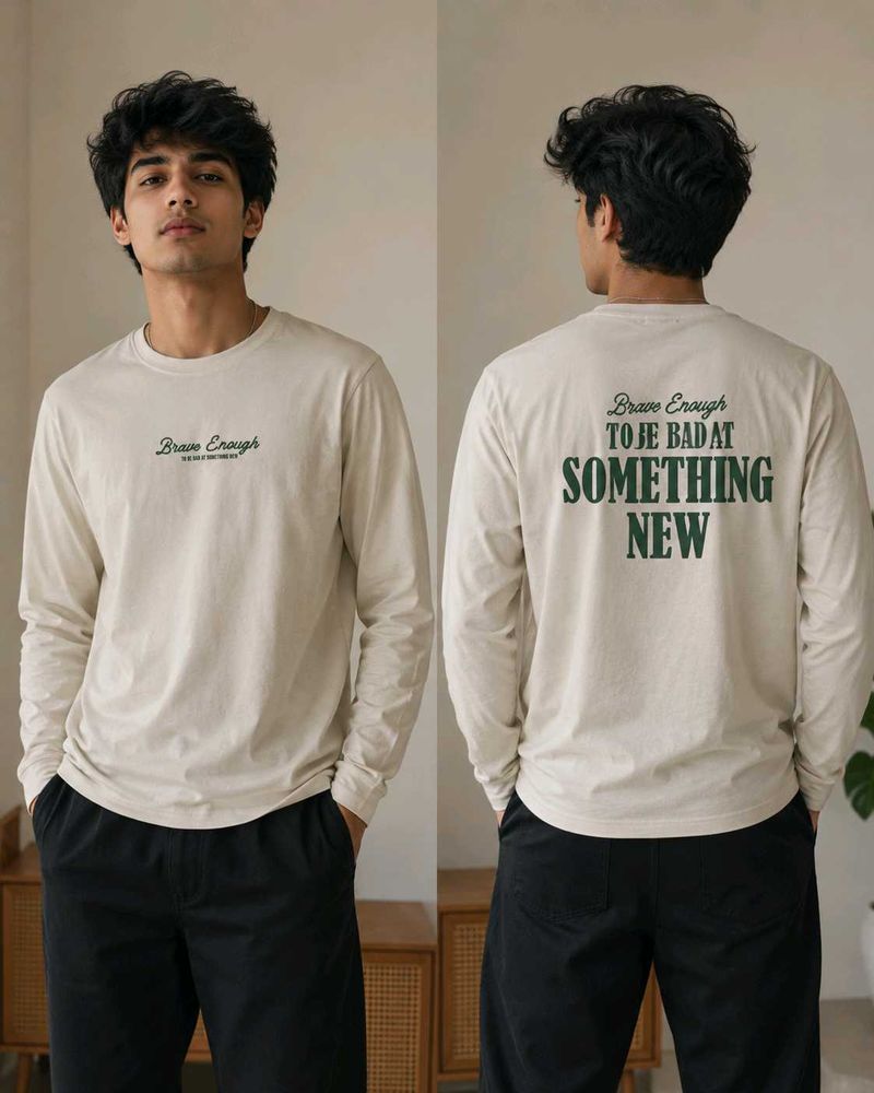 Men's Graphic Long Sleeve T-Shirt