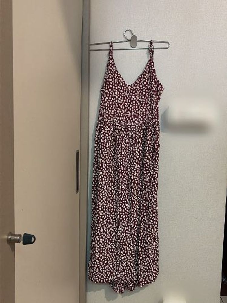 Chic Floral Print Midi Dress