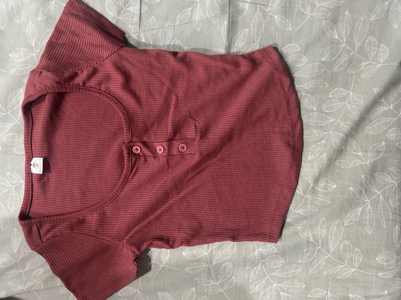 Casual Short Sleeve Top