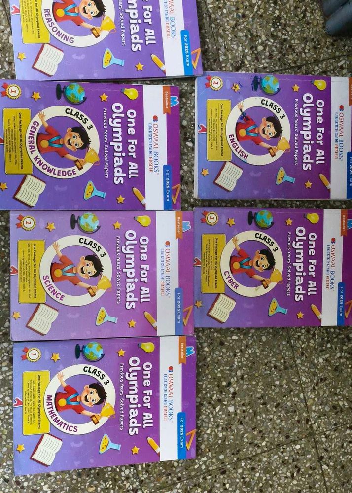 Oswaal Books Class 3 Olympiads Combo