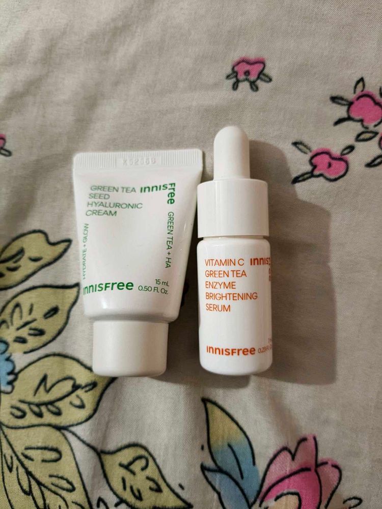 Green Tea Seed Hyaluronic Cream &amp; Serum