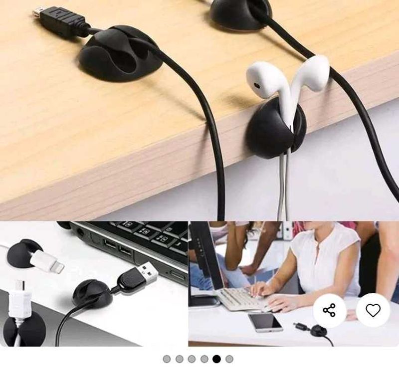 Cable Organizers - Set of 5