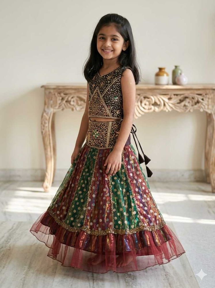 Embellished Lehenga Choli Set