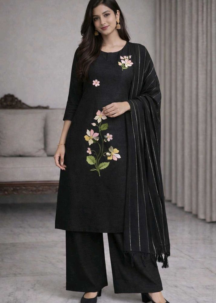 3 Pc Co-ord Embroidery