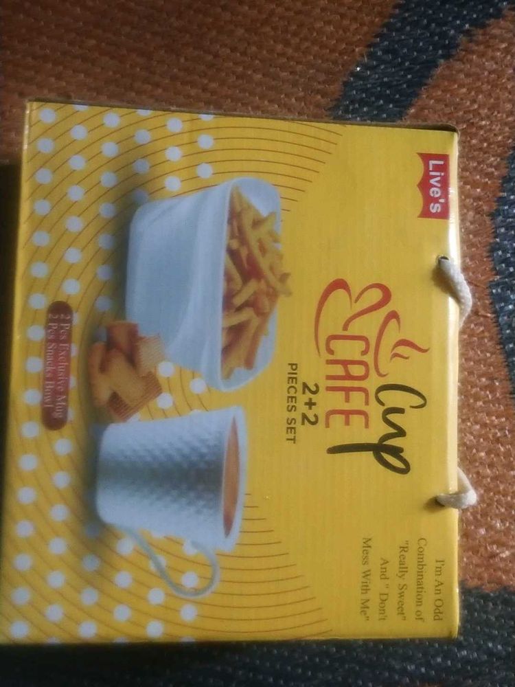 Live's Cup Cafe 2+2 Pieces Set