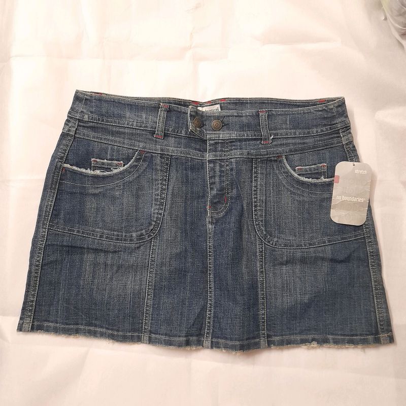 Y2k Denim Skirt