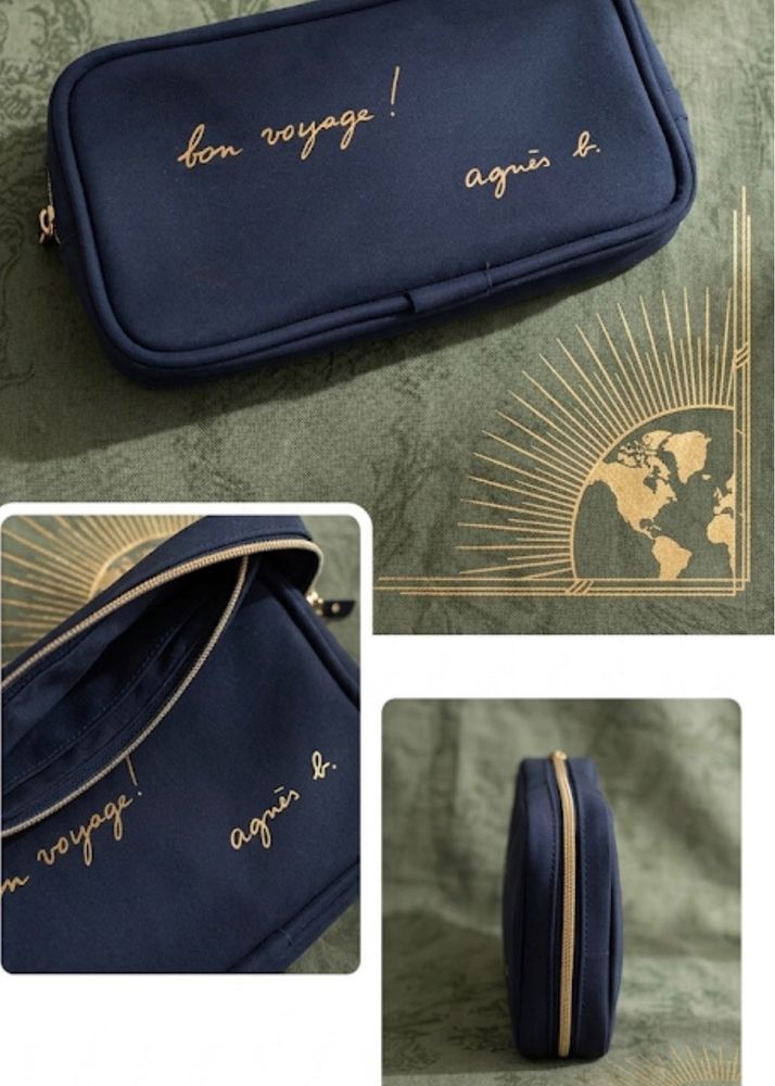 Agnes b. "Bon Voyage" Pouch