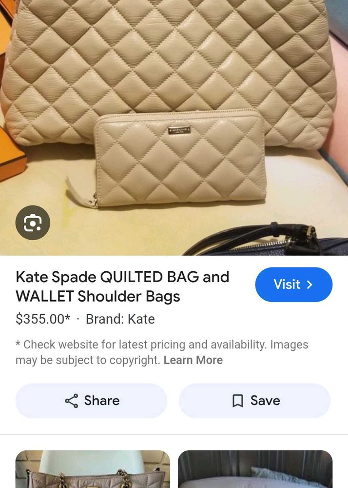 Kate Spade Quilted Bag