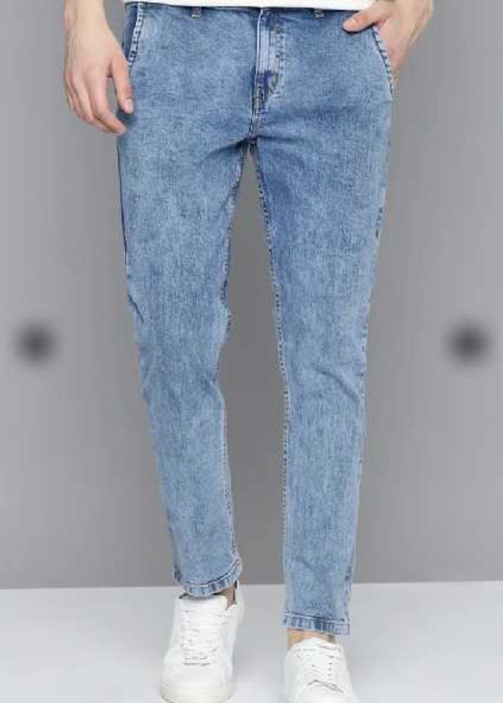Man Slim Fit Heavy Fade Stretchable Jeans RH