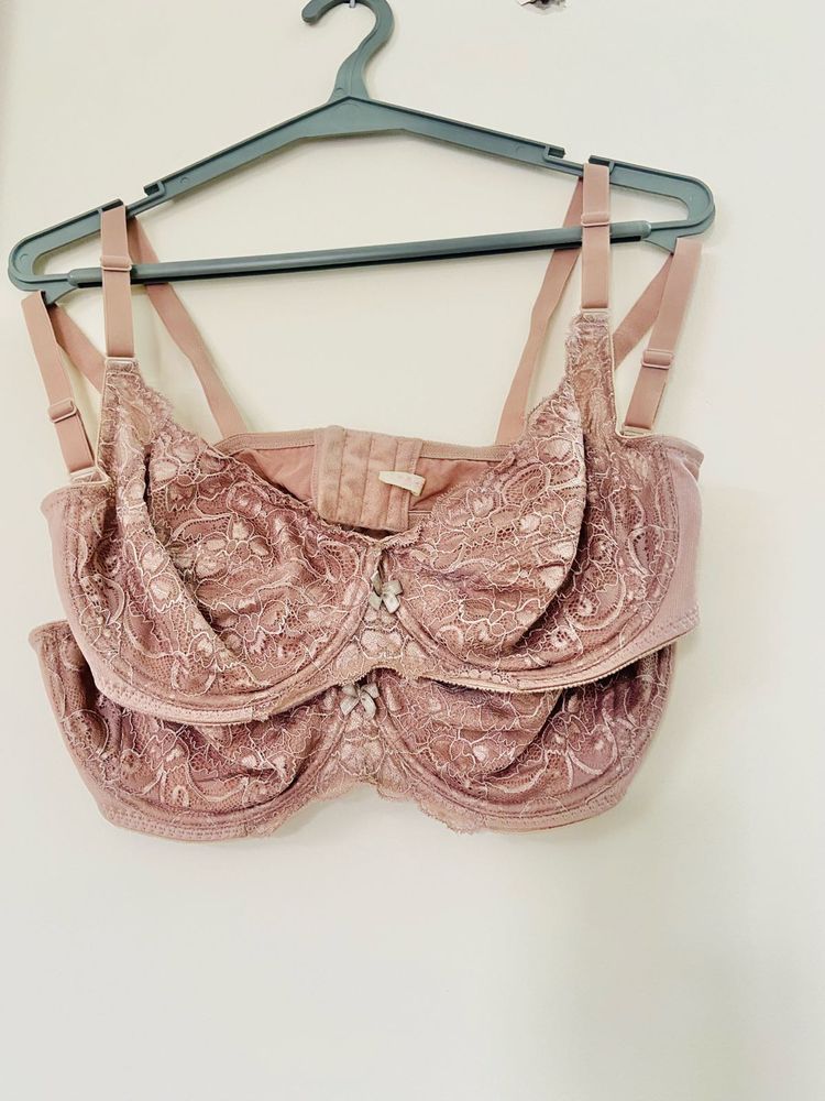 Two pices Elegant Lace Bra Set