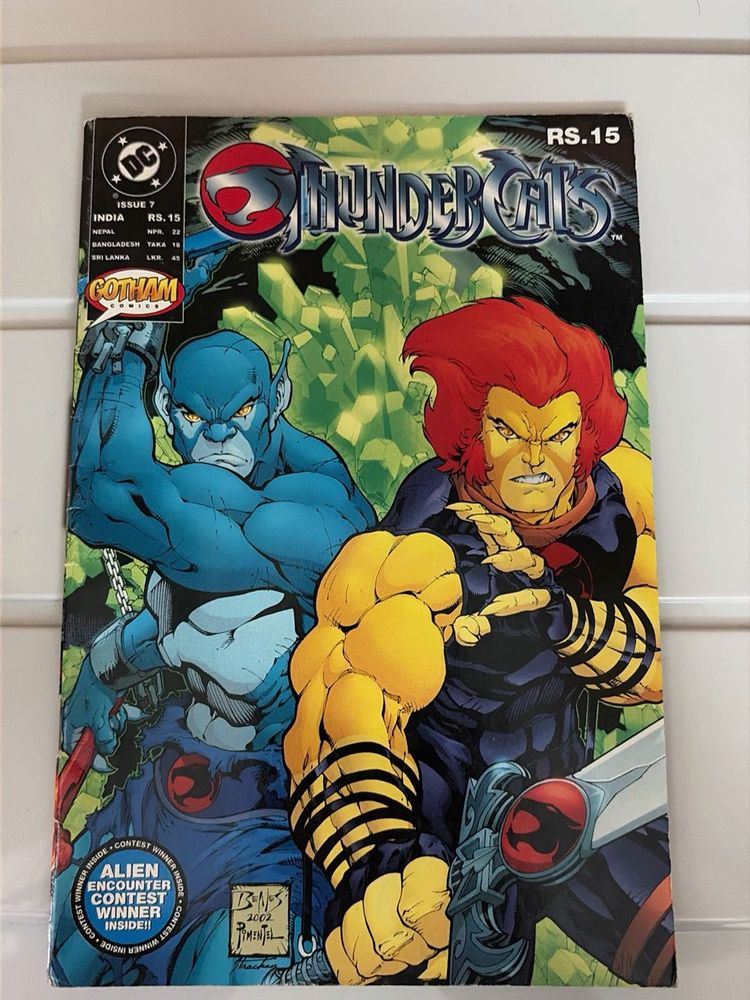 DC Gotham Thundercats Comic Book - Issue 7 (Rare)