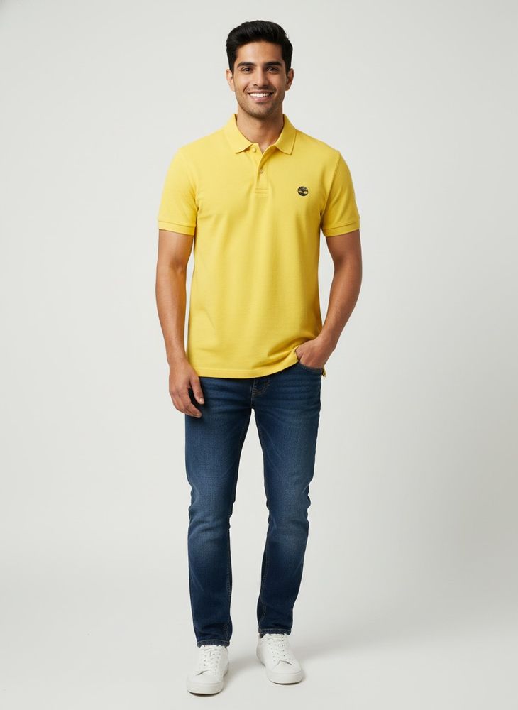 Timberland Yellow Polo T-Shirt