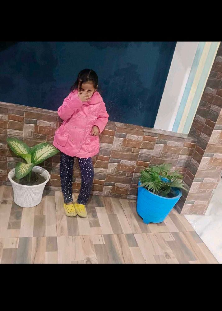 Kids' Pink Winter Jacket