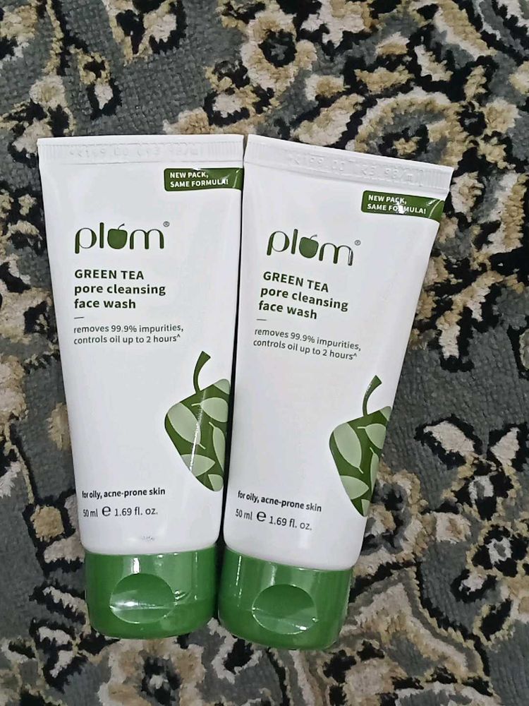 Plum Green Tea Face Wash (2 Pack)