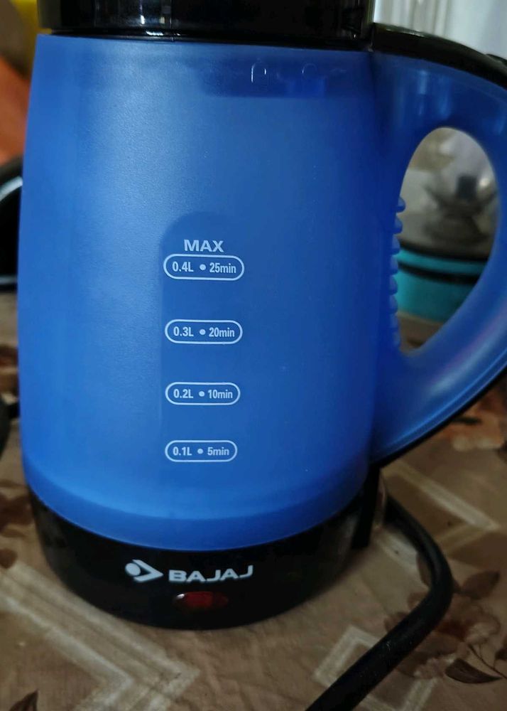 Bajaj garment steamer and kettle