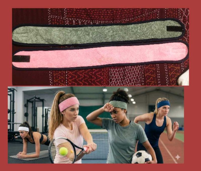 Sports Headbands Set (3 nos.)